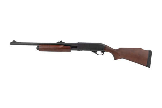 Remington 870 Deer shotgun wood stock and forend matte blued steel
